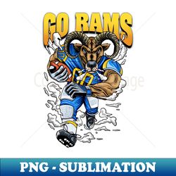 Los Angeles Rams T-Shirts and Hoodies Show Your Team Spirit in Style - PNG Transparent Sublimation File - Unleash Your Inner Rebellion
