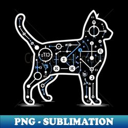 Vintage Scientific Concept Cat Taxonomy - Digital Sublimation Download File - Instantly Transform Your Sublimation Projects