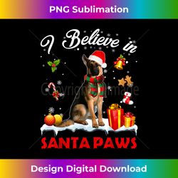 Funny Santa German Shepherd Claus dog Christmas decor - Deluxe PNG Sublimation Download - Reimagine Your Sublimation Pieces