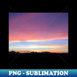 Pink before dark - Decorative Sublimation PNG File - Transform Your Sublimation Creations