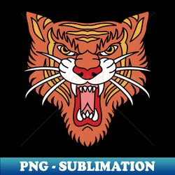 Tiger - PNG Transparent Digital Download File for Sublimation - Stunning Sublimation Graphics