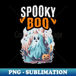 Spooky Boo Ghost halloween - Stylish Sublimation Digital Download - Add a Festive Touch to Every Day
