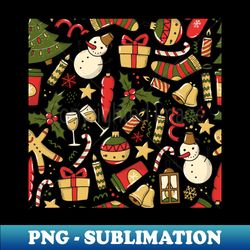 Christmas XMas - Stylish Sublimation Digital Download - Defying the Norms