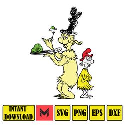 Dr Seuss Svg, Cat In The Hat SVG, Dr Seuss Hat SVG, Green Eggs And Ham Svg, Dr Seuss for Teachers Svg (372)