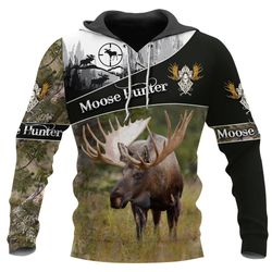 Moose Hunting 3D All Over Print | Unisex | Adult | Ht4352