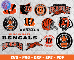 Cincinnati Bengals Bundle Svg, Football Svg ,Sport Svg, Sport Bundle Svg 14