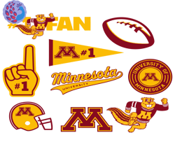 Minnesota Golden Gophers Bundle Svg, Football Svg ,Sport Svg, Sport Bundle Svg 48