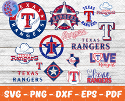 Texas Rangers Bundle Svg, Football Svg ,Sport Svg, Sport Bundle Svg 74