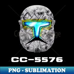 Clone Commando Gregor CC-5576 - Artistic Sublimation Digital File - Fashionable and Fearless