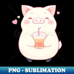 Cute Pig - Instant Sublimation Digital Download - Boost Your Success with this Inspirational PNG Download