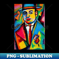 Al Capone - Digital Sublimation Download File - Fashionable and Fearless