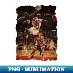 Dunk Michael Jordan vs Karl Malone Vintage - Aesthetic Sublimation Digital File - Transform Your Sublimation Creations