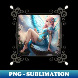 Fantastical Fairy - Artistic Sublimation Digital File - Boost Your Success with this Inspirational PNG Download