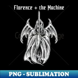 Grim Indie Music With Florence - Digital Sublimation Download File - Perfect for Creative Projects