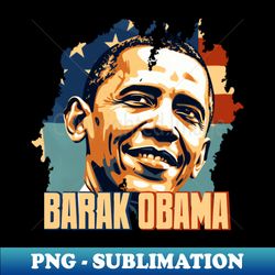 barak obama - Signature Sublimation PNG File - Defying the Norms