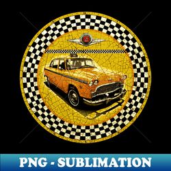 checker taxi ny - unique sublimation png download - unlock vibrant sublimation designs