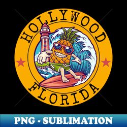 Hollywood Florida - PNG Transparent Sublimation Design - Unleash Your Creativity