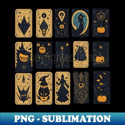 Halloween tarot cards - Instant Sublimation Digital Download - Spice Up Your Sublimation Projects