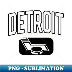 Detroit Hockey - Trendy Sublimation Digital Download - Create with Confidence