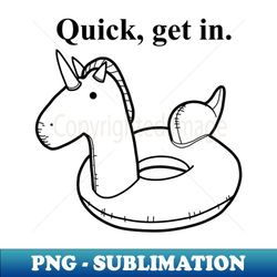 escape reality with a unicorn pool float - premium sublimation digital download - bring your designs to life