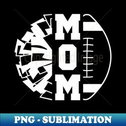 Cheer Football Cheerleading Mom Of Both Game Day Vibe - PNG Transparent Sublimation Design - Instantly Transform Your Sublimation Projects