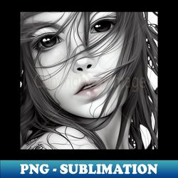 Fantasia in Anime Art - Stylish Sublimation Digital Download - Vibrant and Eye-Catching Typography