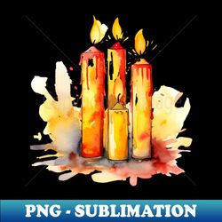 advent candles - high-quality png sublimation download - boost your success with this inspirational png download