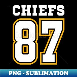 Chiefs Kelce 87 - Exclusive Sublimation Digital File - Perfect for Personalization