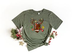 Christmas Football Santa Hat Shirt, Sports Xmas Tee, Funny Football Xmas Sweatshirt, American Football Lovers Gift, Foot