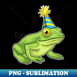 frog party party hat - aesthetic sublimation digital file - unleash your inner rebellion