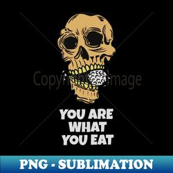 funny golf you are what you eat - creative sublimation png download - vibrant and eye-catching typography