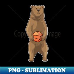 Bear Basketball player Basketball - Stylish Sublimation Digital Download - Perfect for Sublimation Mastery