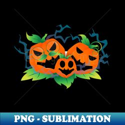 Family halloween pumpkin - Retro PNG Sublimation Digital Download - Spice Up Your Sublimation Projects