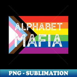 Alphabet Mafia - Unique Sublimation PNG Download - Fashionable and Fearless