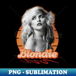 Blondie - Elegant Sublimation PNG Download - Create with Confidence