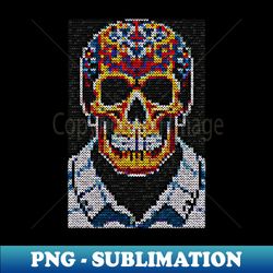 Abstract skull -3 - High-Quality PNG Sublimation Download - Stunning Sublimation Graphics