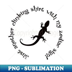 Gecko - climbing gear - High-Quality PNG Sublimation Download - Create with Confidence