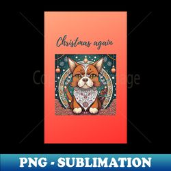 Christmas elf dog 11 - High-Resolution PNG Sublimation File - Revolutionize Your Designs