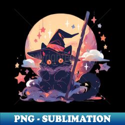 A Witchs Cat - Exclusive Sublimation Digital File - Unleash Your Inner Rebellion