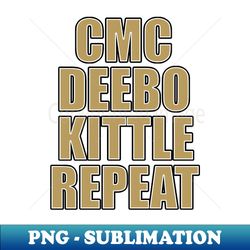 CMC Deebo Kittle Repeat - Sublimation-Ready PNG File - Capture Imagination with Every Detail