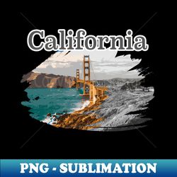 California - Exclusive PNG Sublimation Download - Perfect for Personalization