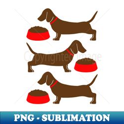 Adorable dachshunds - Modern Sublimation PNG File - Bring Your Designs to Life