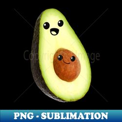 avocado faces - PNG Transparent Sublimation File - Perfect for Sublimation Mastery
