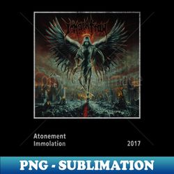 Immolation Band - Fanart Tribute - Professional Sublimation Digital Download - Enhance Your Apparel with Stunning Detail