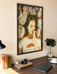 Lana Del Rey Poster, Retro Vintage Lana Del Rey Poster,Lana Del Rey Fan Gift,Lana Del Rey Old Money Poster,Music Poster,