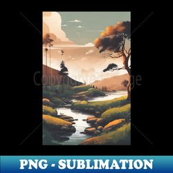Art of Nature - Unique Sublimation PNG Download - Fashionable and Fearless