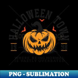 Halloweentown - PNG Transparent Sublimation File - Perfect for Creative Projects