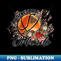 aesthetic pattern orlando basketball gifts vintage styles - high-resolution png sublimation file - unlock vibrant sublimation designs