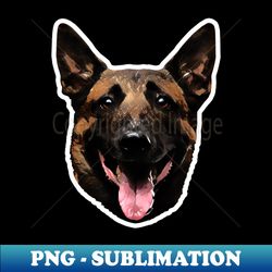 Belgian Shepherd Malinois - Artistic Sublimation Digital File - Perfect For Creative Projects