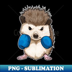 hedgehog boxer boxing gloves boxing - premium sublimation digital download - unleash your inner rebellion